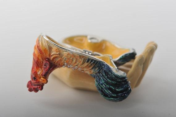 Keren Kopal Zodiac Rooster Laying on Hand