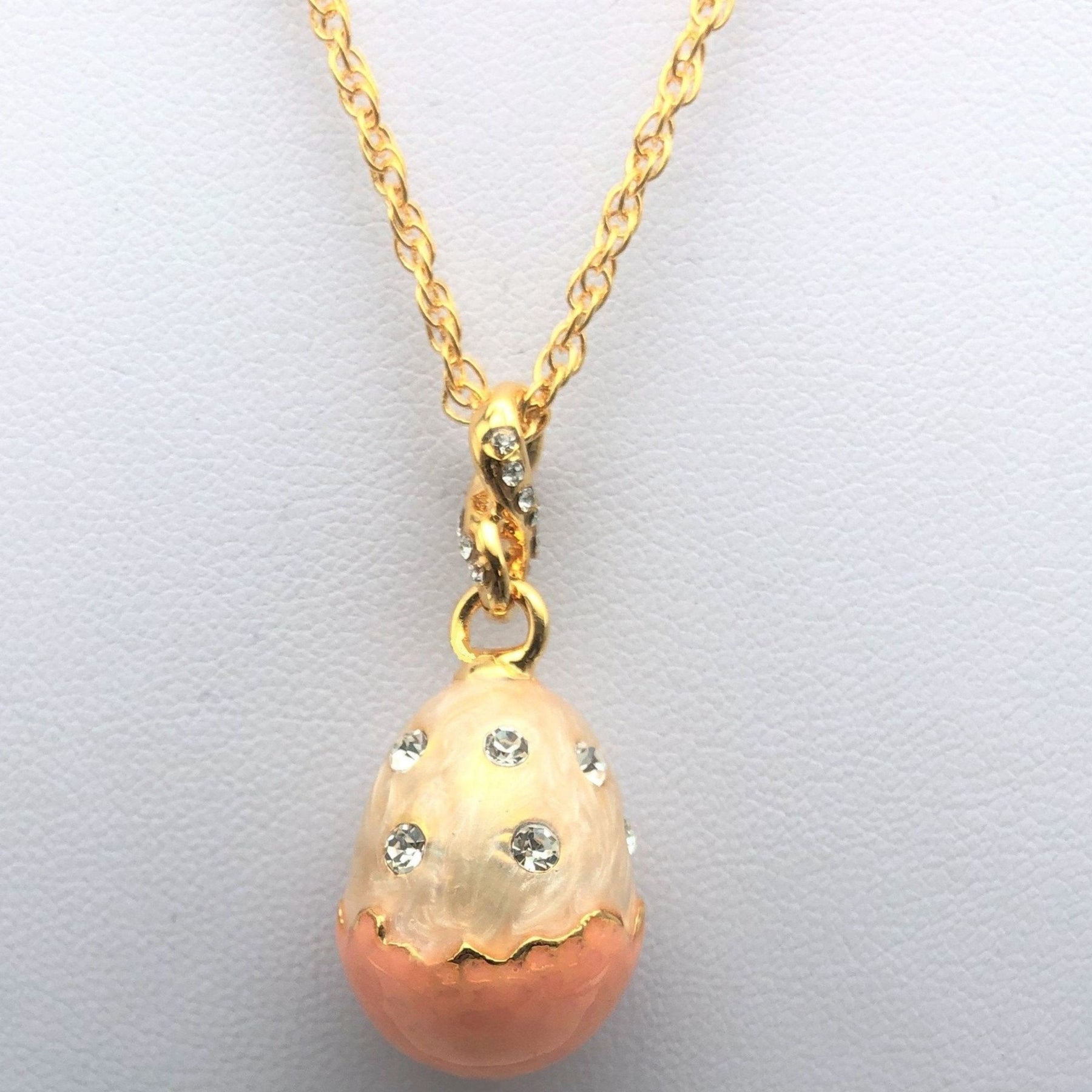 Keren Kopal Pink Egg Pendant Necklace