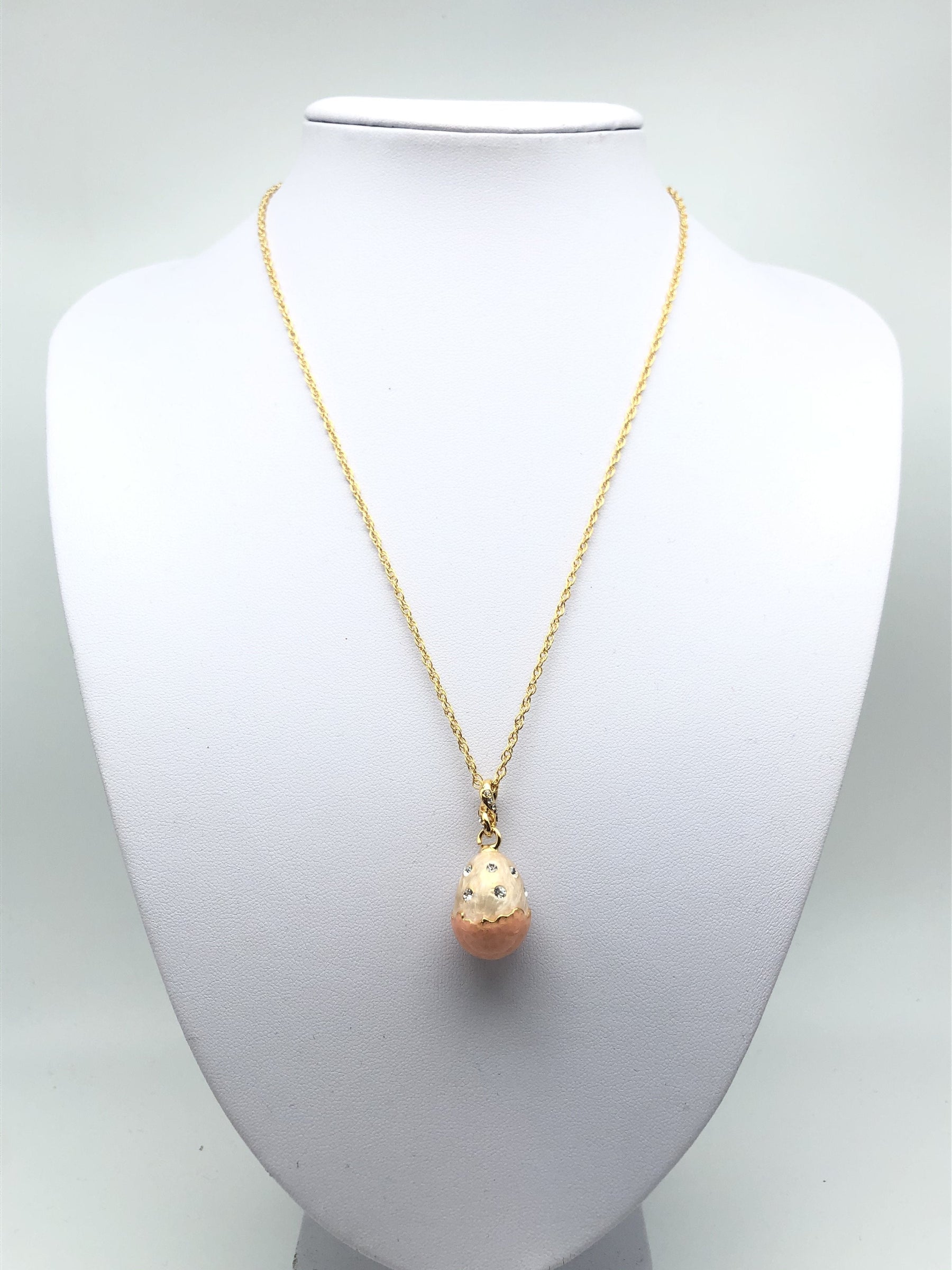 Keren Kopal Pink Egg Pendant Necklace
