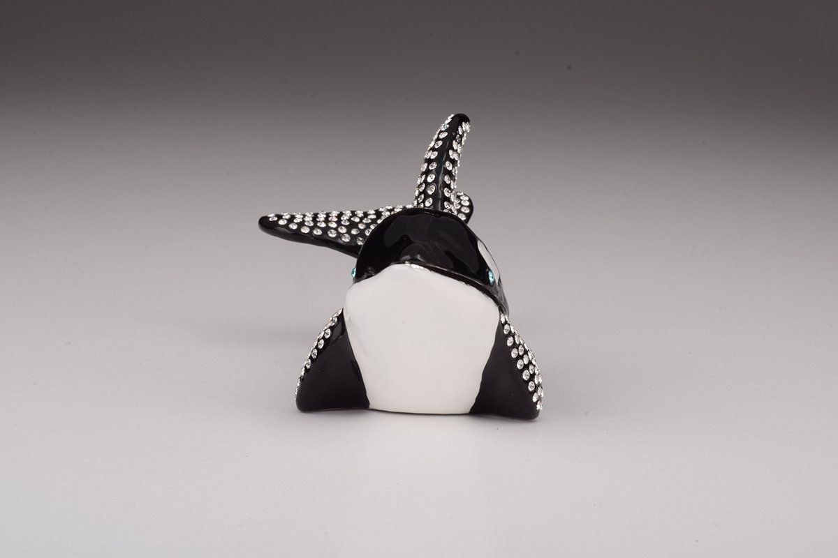 Orca Whale trinket box Keren Kopal