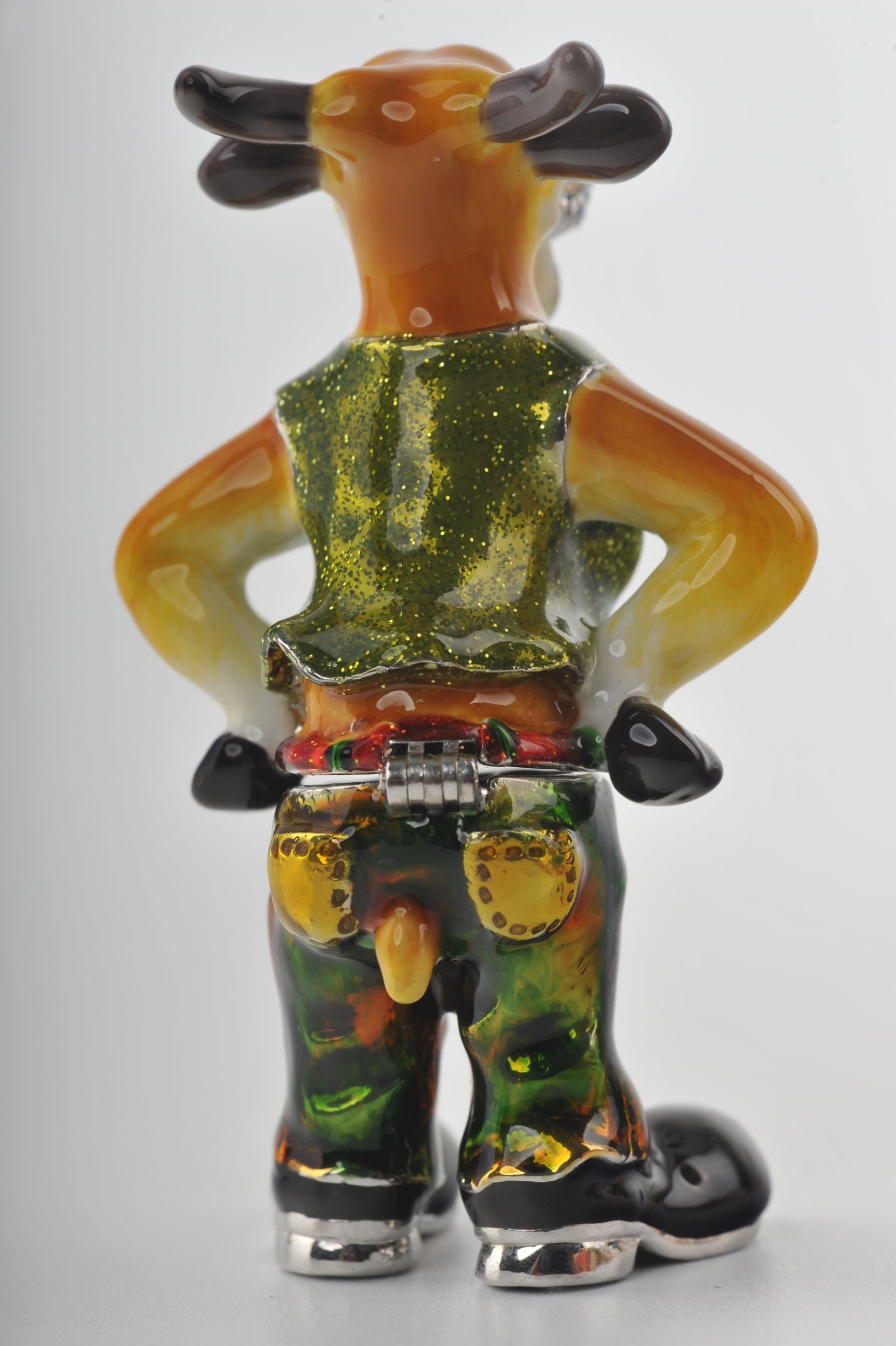 Standing Bull with Green Pants