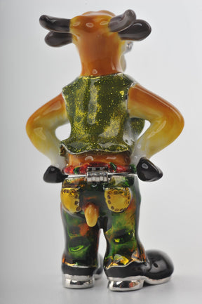 Standing Bull with Green Pants