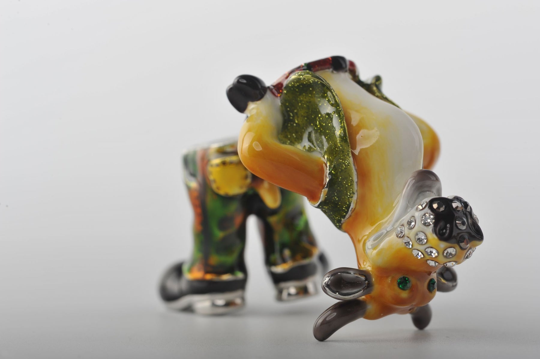 Standing Bull with Green Pants