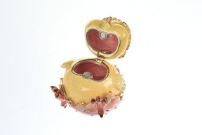 Keren Kopal A chick hatches from an egg Trinket Box