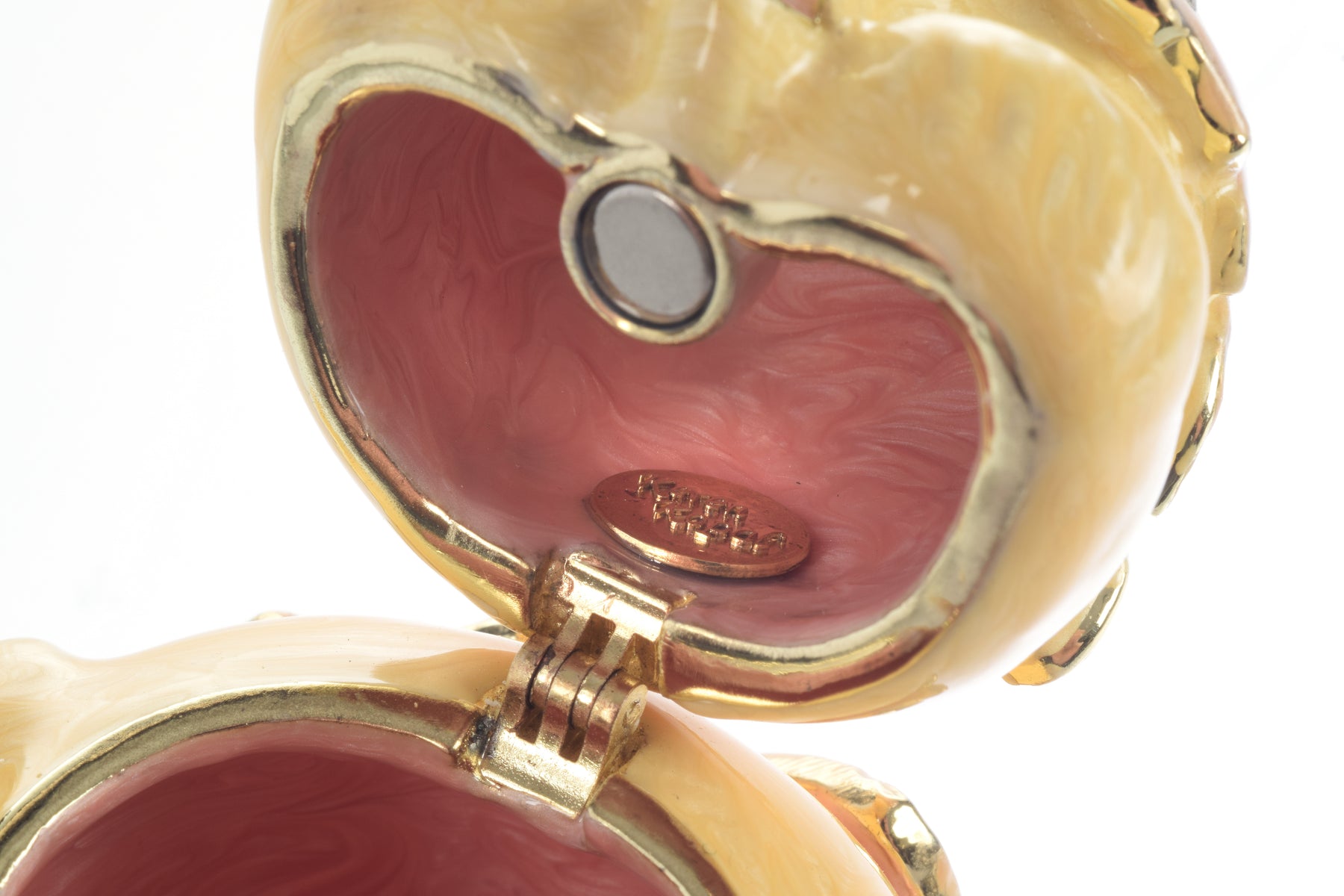 Keren Kopal A chick hatches from an egg Trinket Box