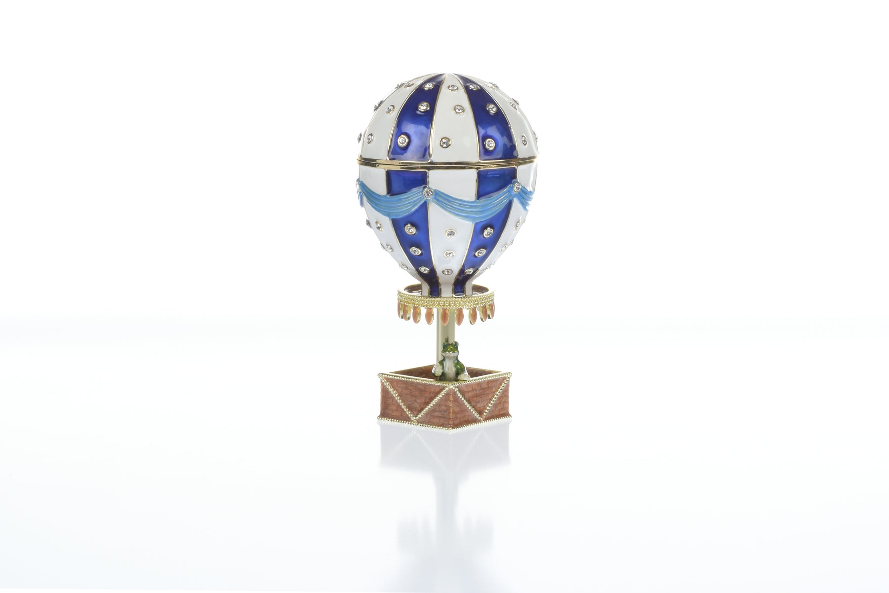 Keren Kopal Blue Hot air balloon with frog Limited edition 1-250