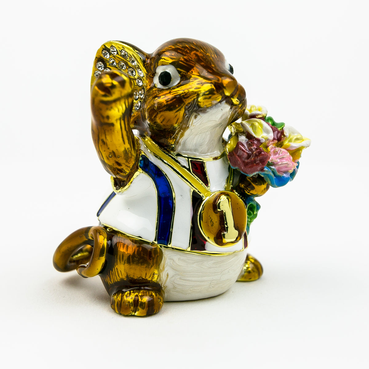 Keren Kopal Winner Mouse Trinket Box