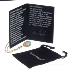 Keren Kopal Turquoise Egg Pendant Necklace