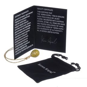 Keren Kopal Yellow Egg Pendant Gold Necklace