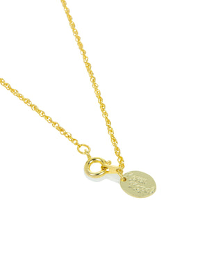 Keren Kopal Yellow Egg Pendant Gold Necklace