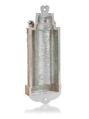 Brown Contemporary Holy Ark Mezuzah