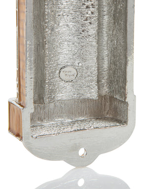 Brown Contemporary Holy Ark Mezuzah