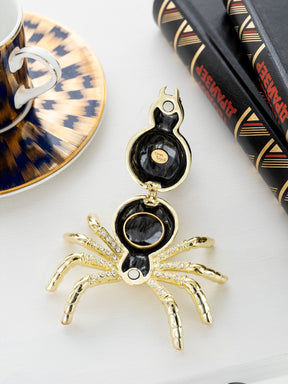 Keren Kopal Gold & Black Tarantula Spider