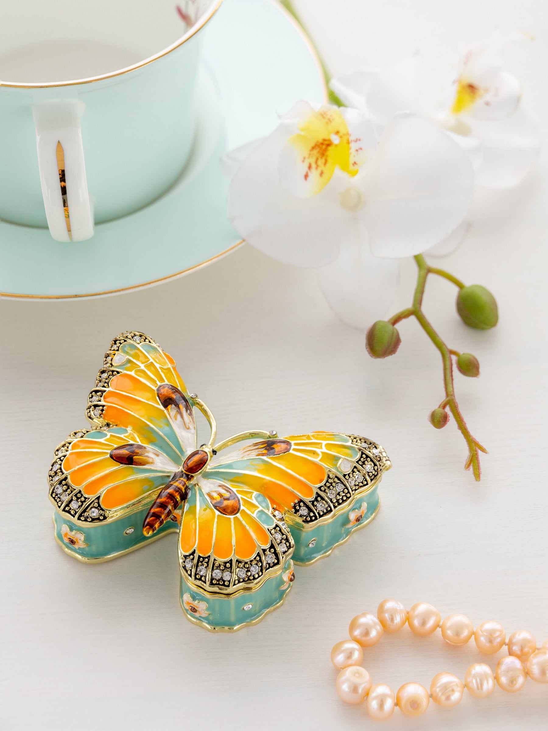 Keren Kopal Butterfly Trinket Box