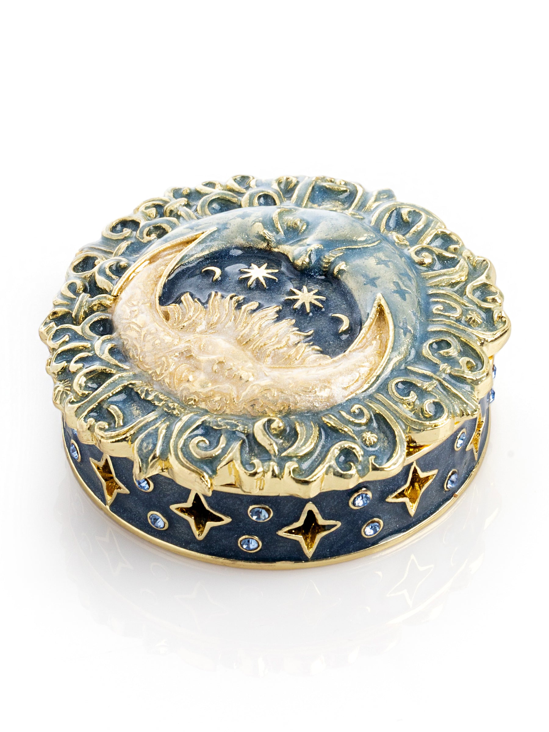 Keren Kopal Celestial Sun and Moon Trinket Box