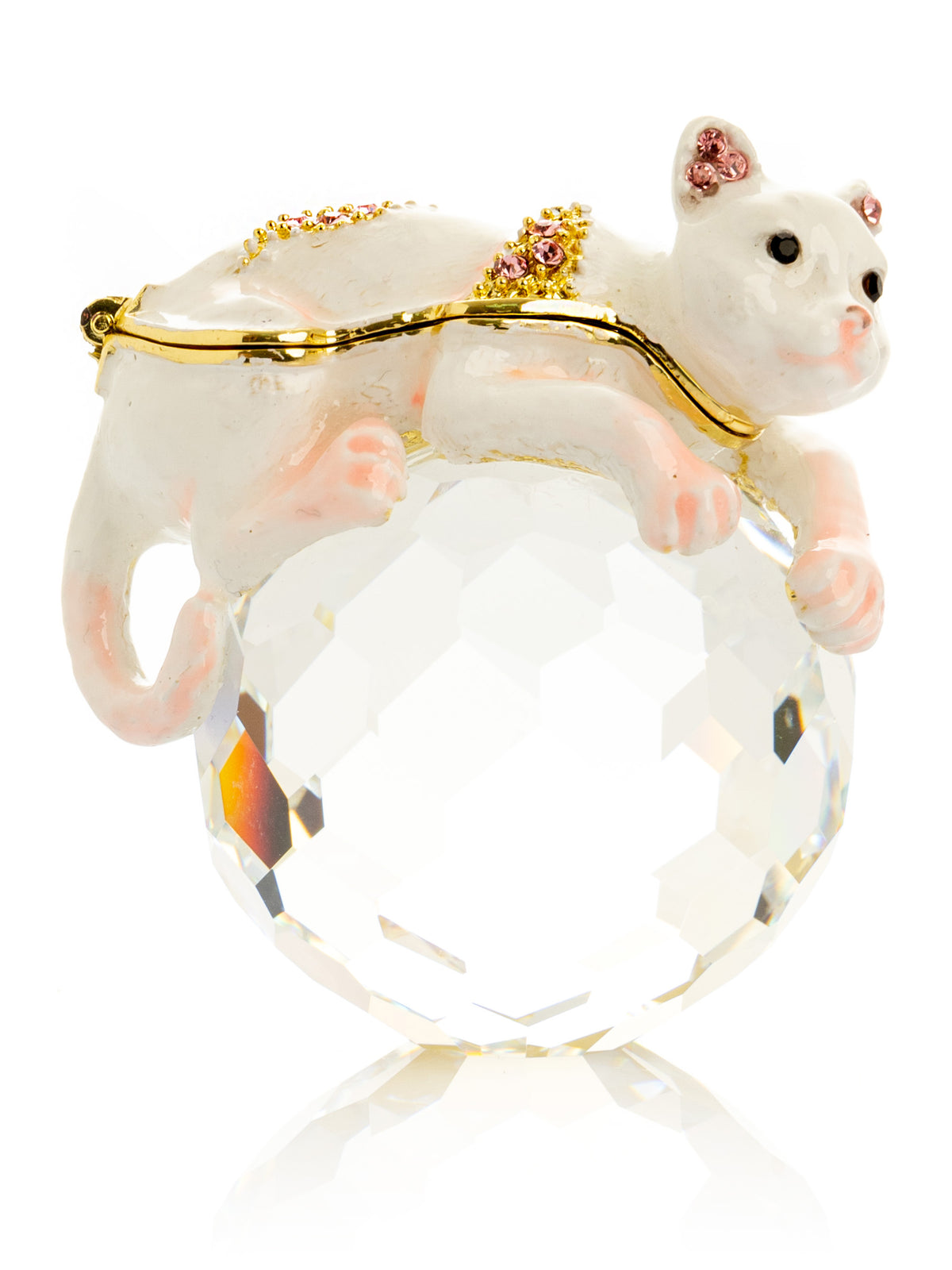 White Cat on Crystal