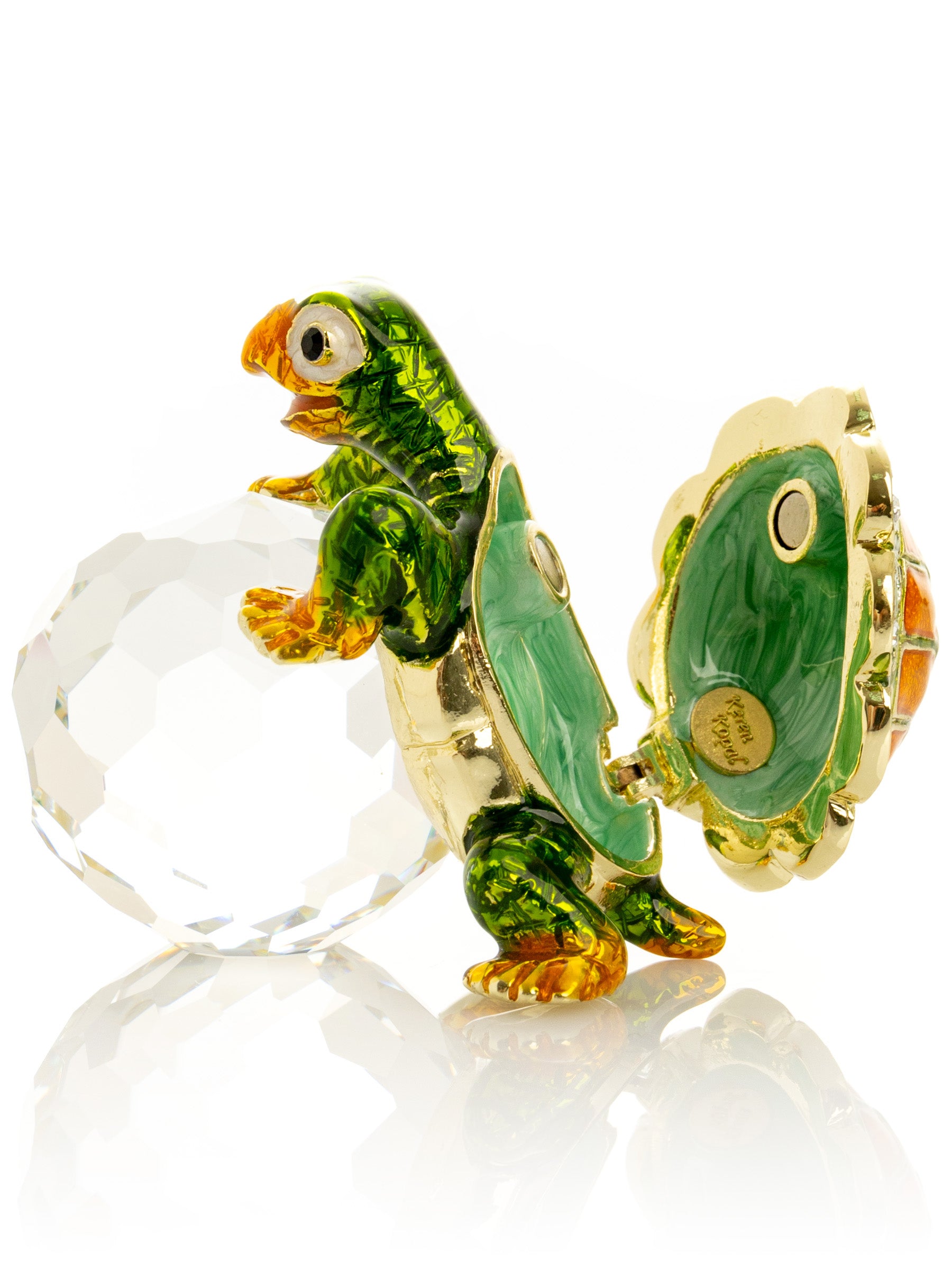 Keren Kopal Turtle on Crystal