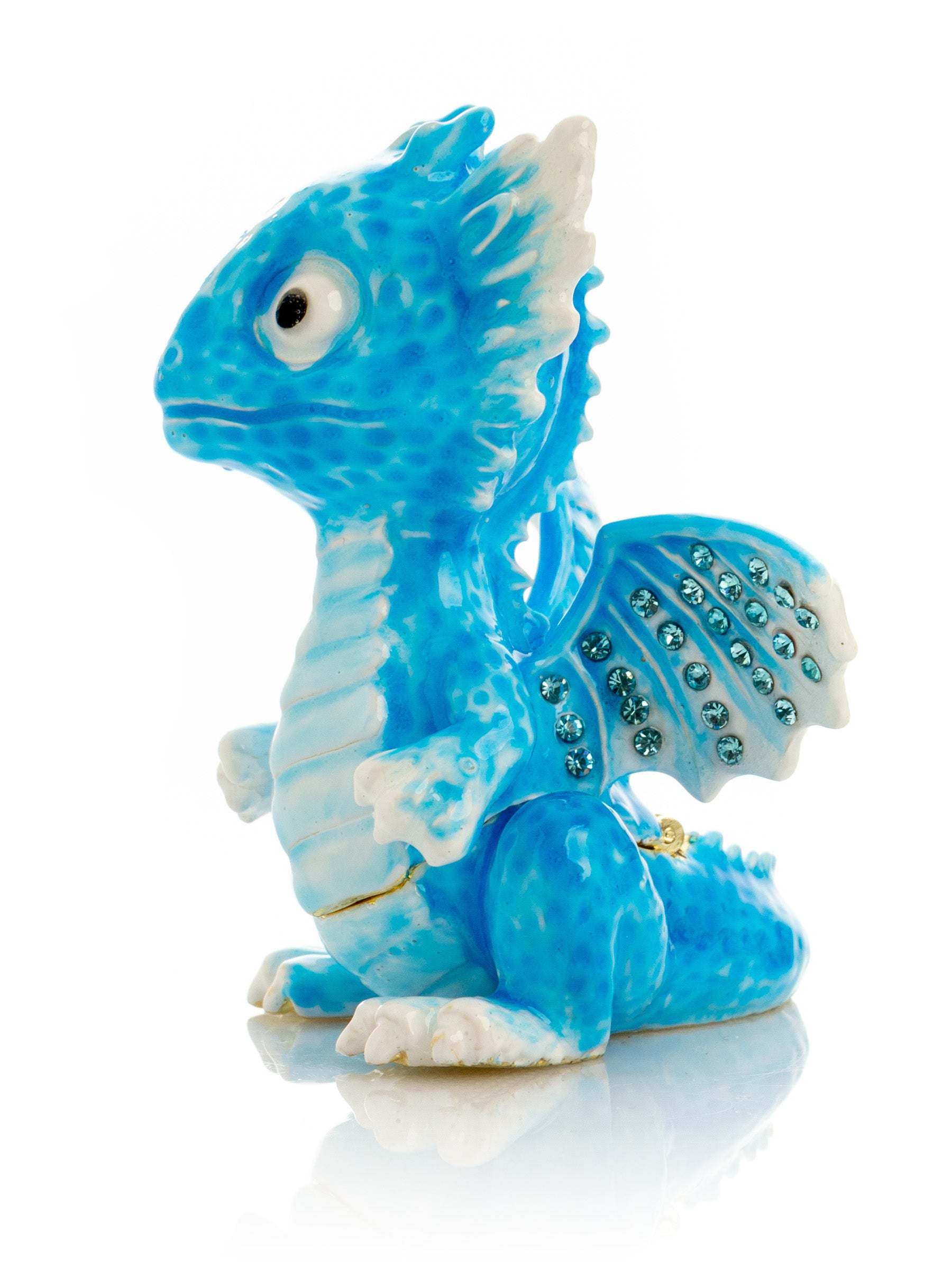 Cute Blue Chinese Dragon