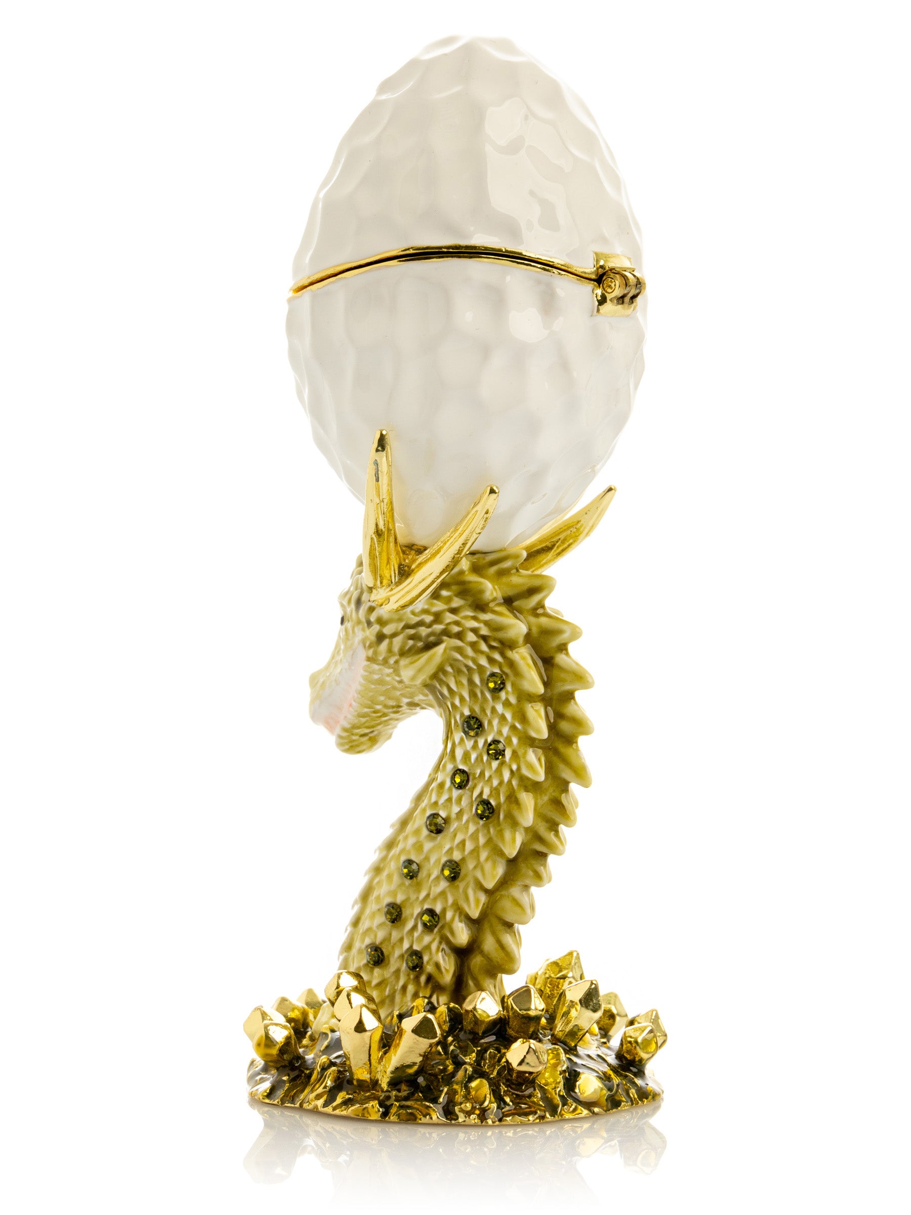 Golden Dragon head white egg