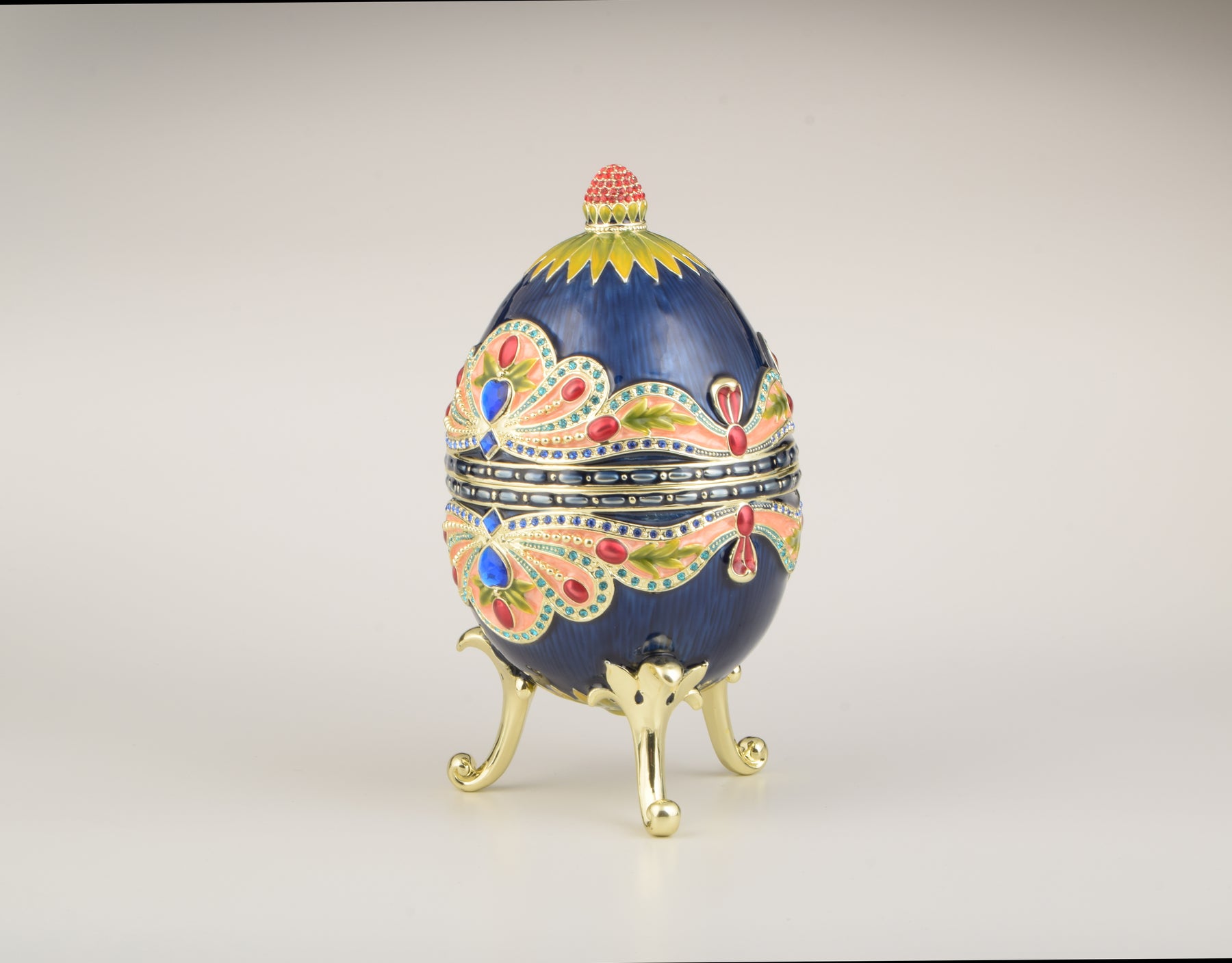 Keren Kopal Blue Colorful Russian Egg
