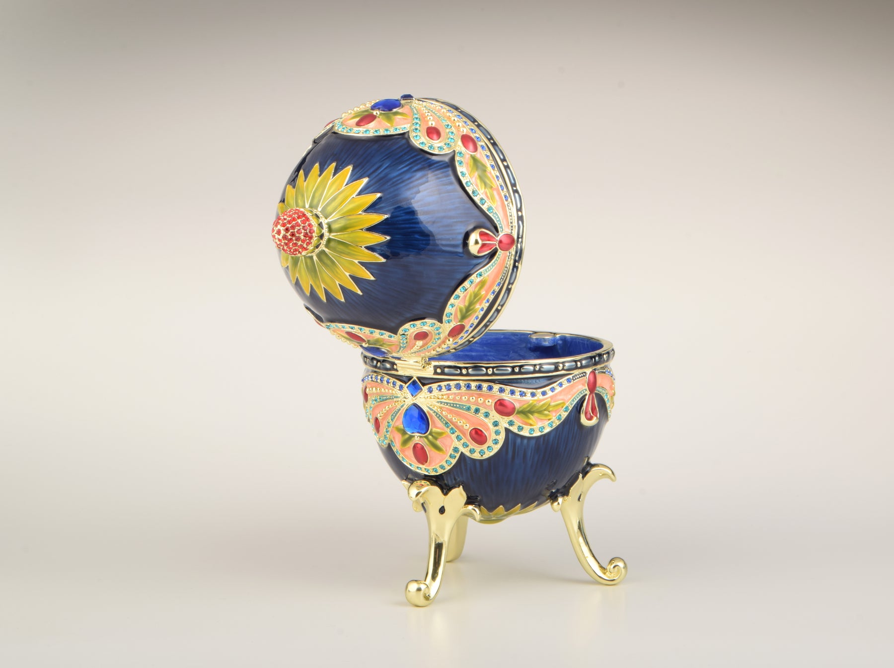 Keren Kopal Blue Colorful Russian Egg