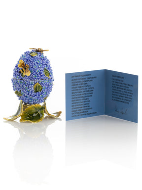 Blue Flower and Bees music box  with Leaves Fur Elise by Ludwig Van Beethoven