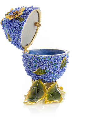 Blue Flower and Bees music box  with Leaves Fur Elise by Ludwig Van Beethoven