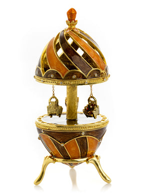 Keren Kopal Brown Carousel With Royal Chairs