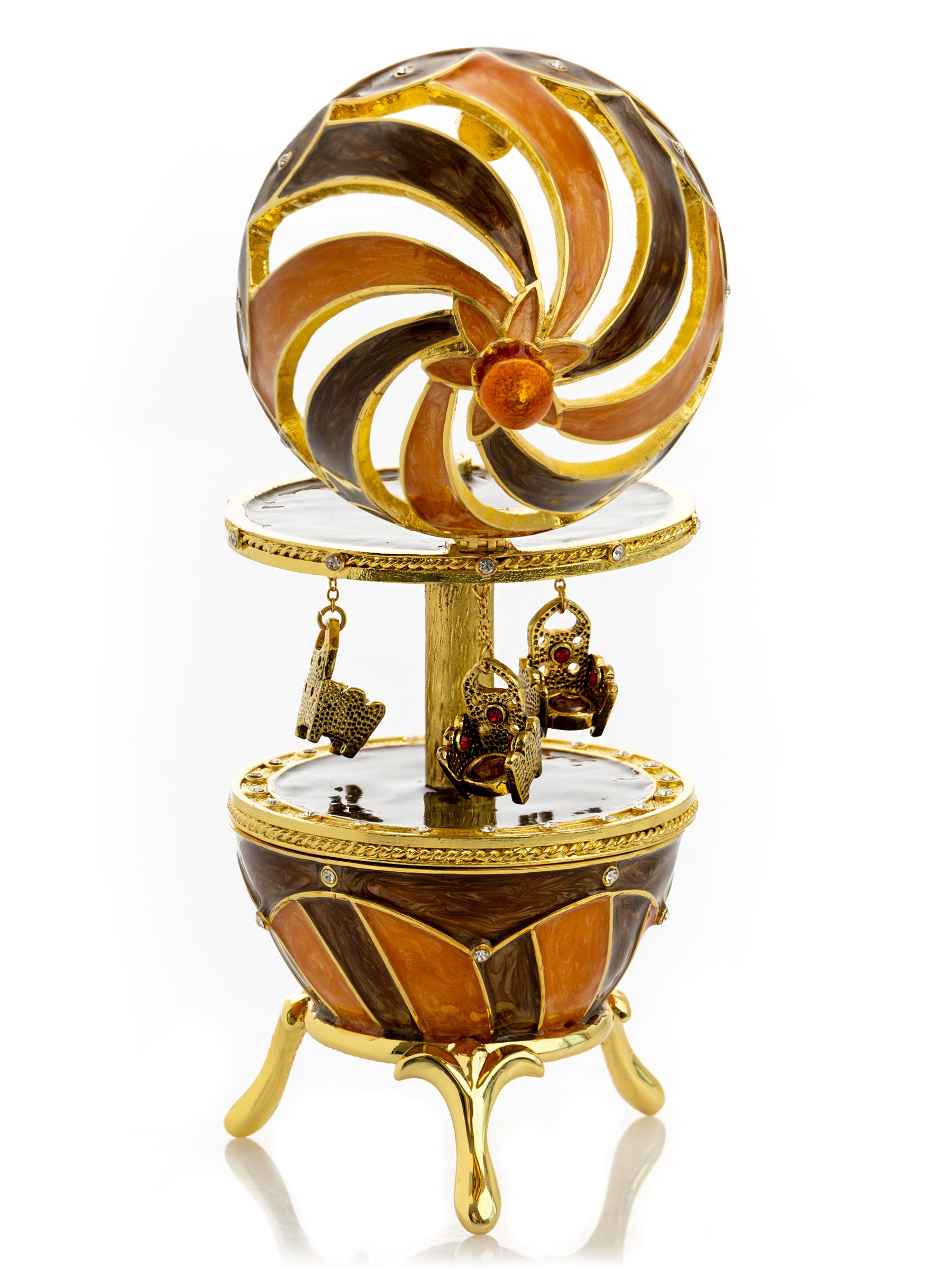 Keren Kopal Brown Carousel With Royal Chairs