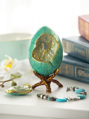 Turquoise Faberge Egg