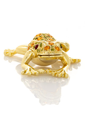 Goldener Frosch