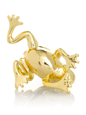 Keren Kopal Golden Frog Trinket Box