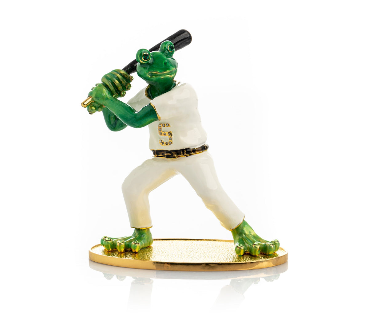Frog Playing Baseball