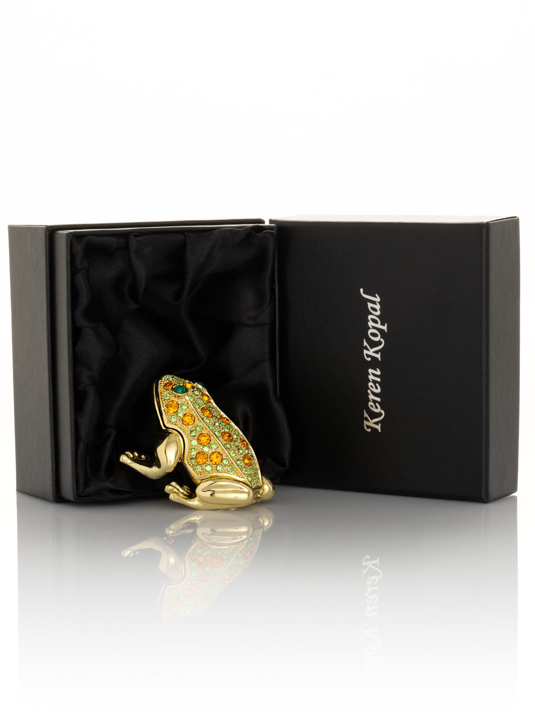 Gold & Green Frog
