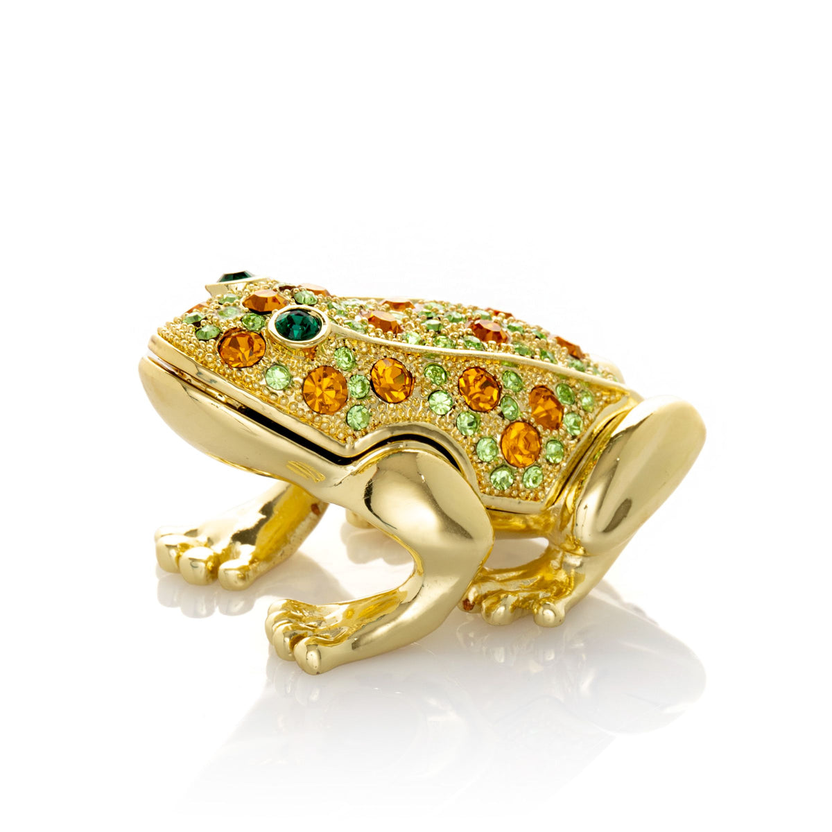 Gold- und grüner Frosch
