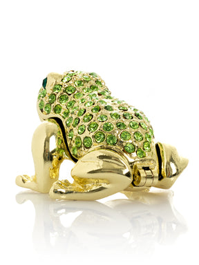 Keren Kopal Green and Gold Sitting Toad
