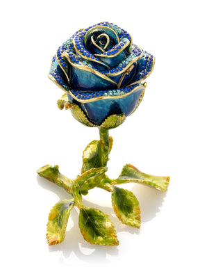 Rose bleue de la Saint-Valentin