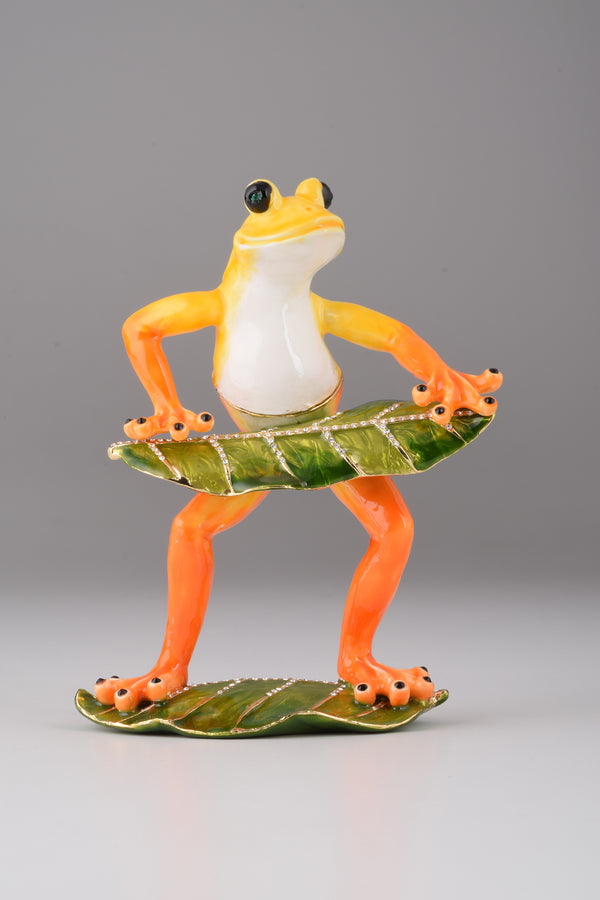 Grenouille Jouant au Clavier