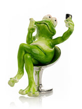 Keren Kopal Frog Taking a Selfie Trinket Box
