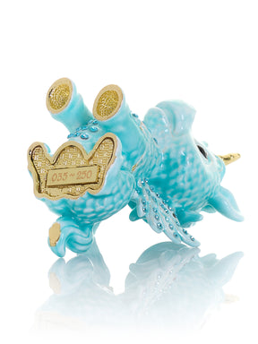 Keren Kopal Cute Blue Unicorn Horse trinket Box Limited Edition 1-250