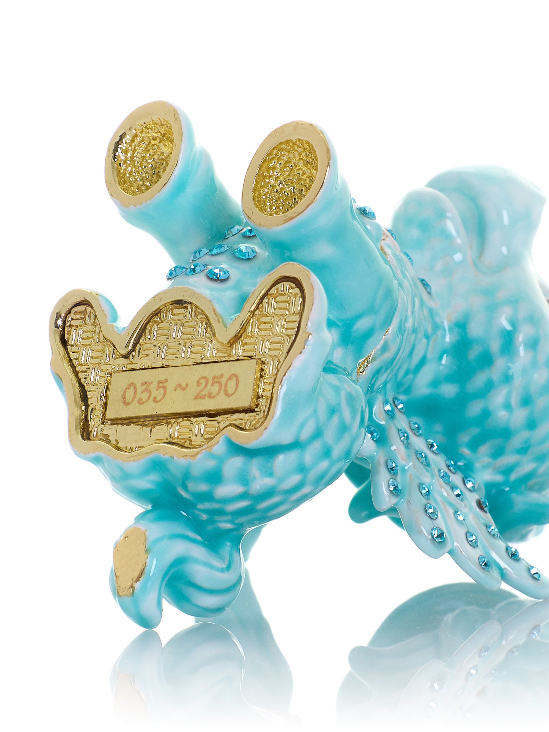 Cute Blue Unicorn Horse trinket Box Limited Edition 1-250