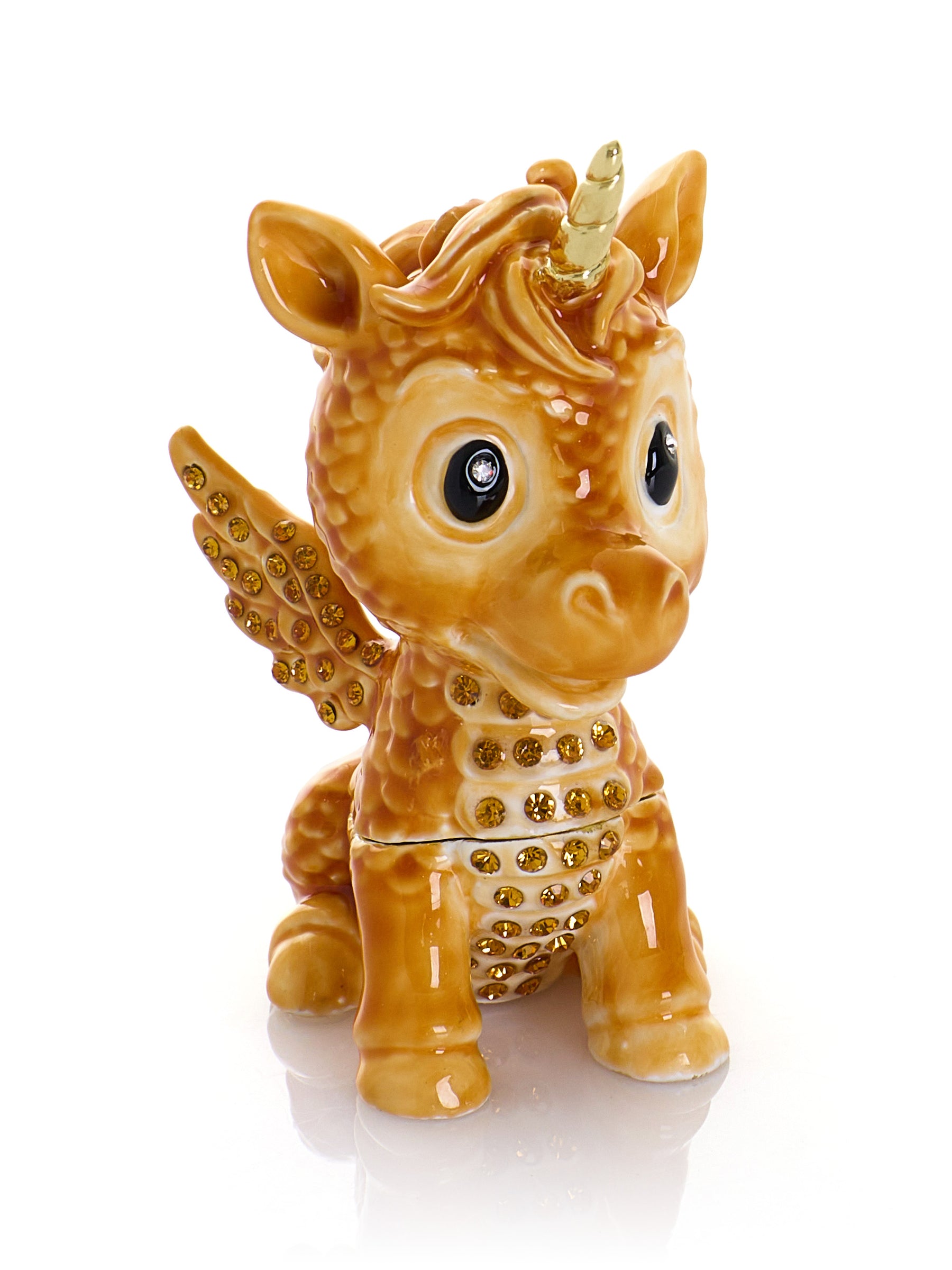 Cute Brown Unicorn Horse trinket Box Limited Edition 1-250