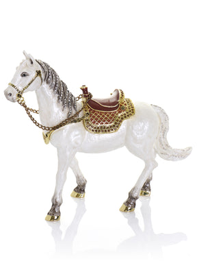 Keren Kopal White Horse Limited Edition 1-250 trinket box