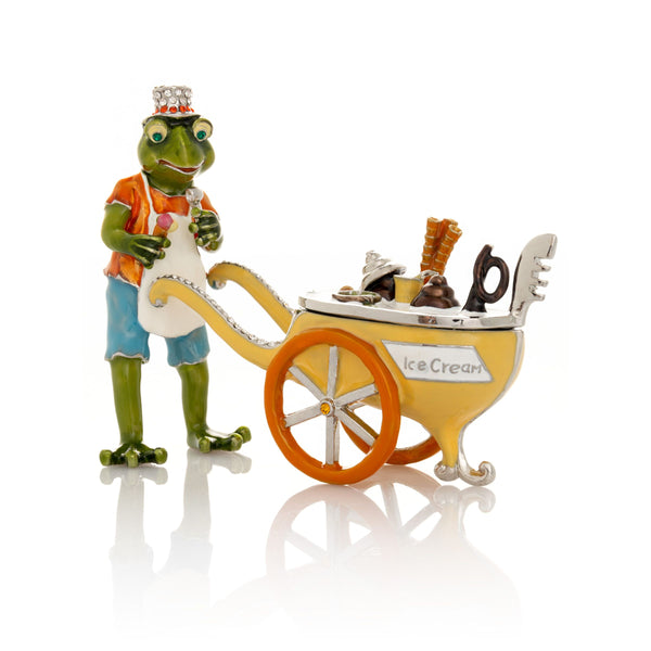Frosch-Eisverkäufer
