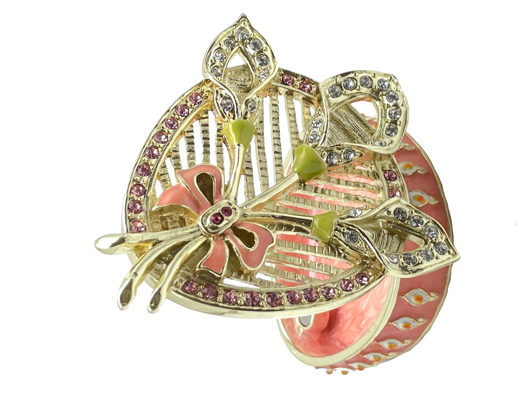 Keren Kopal Pink Beautiful Decorated Trinket Box