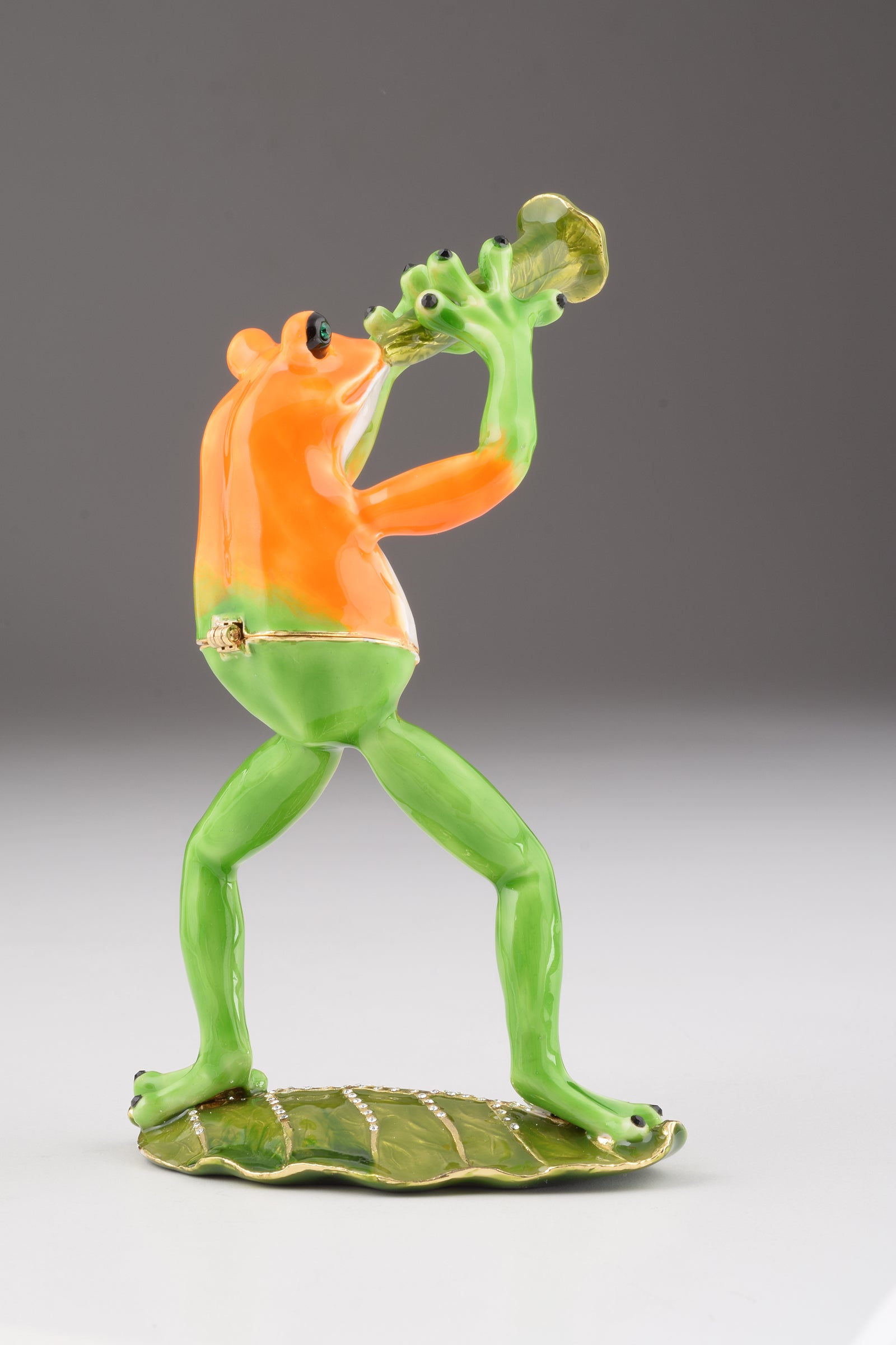 Keren Kopal Trumpet Playing Frog