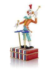 Musical Circus Clown with Timpani Drums Trinket Box