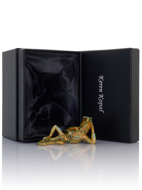 Chilling Lizard Trinket Box
