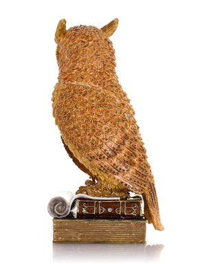 Keren Kopal Wise Owl on Books Trinket Box Limited Edition