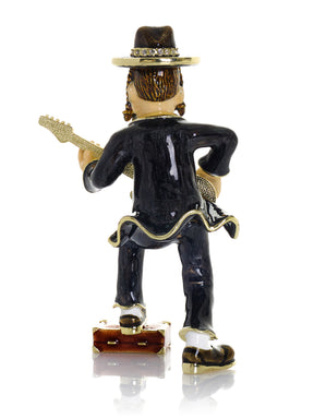 Guitar Music Player Trinket Box